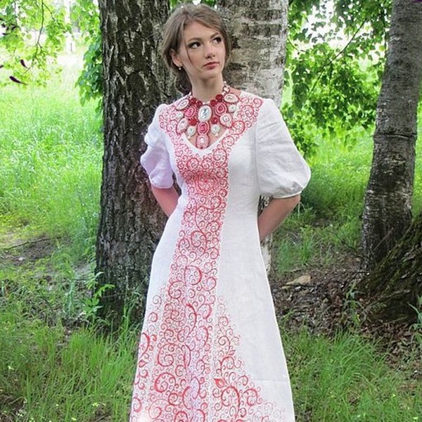 Красное свадебное платья для смелых и уверенных в себе невест. Фото 8 Красное свадебное платья для смелых и уверенных в себе невест. Фото 8